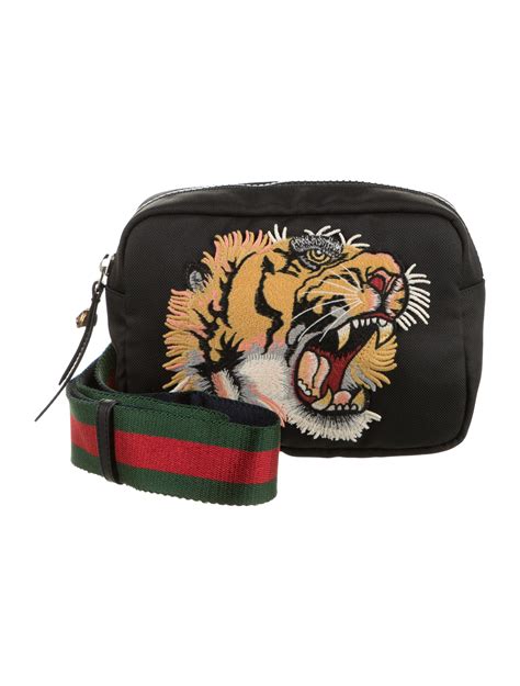 Gucci pouch bag tiger